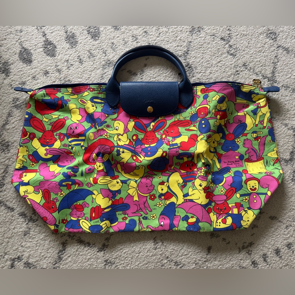 Longchamp Jeremy Scott Humpty Dumpty XL Tote Bag